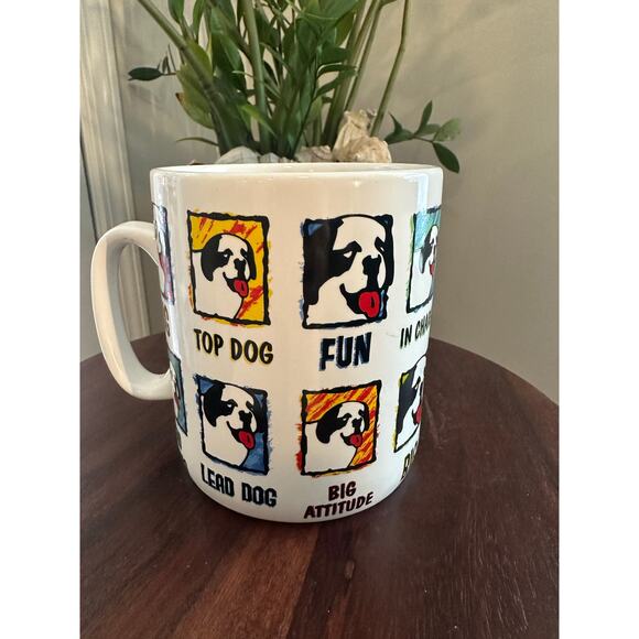 Big Dogs Vintage 1997 Oversized Coffee Mug St. Bernard